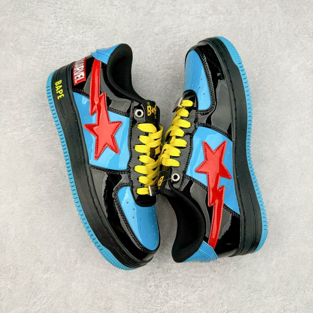 Bape STA Low Marvel Comics Black Widow