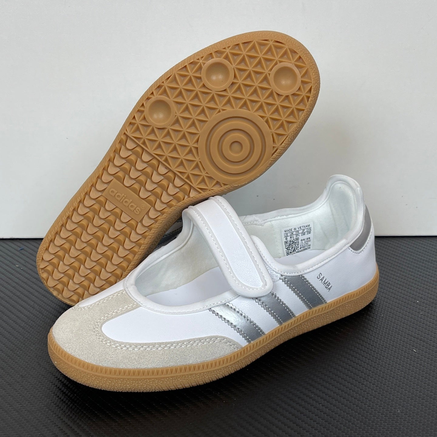 Samba Jane W White Grey