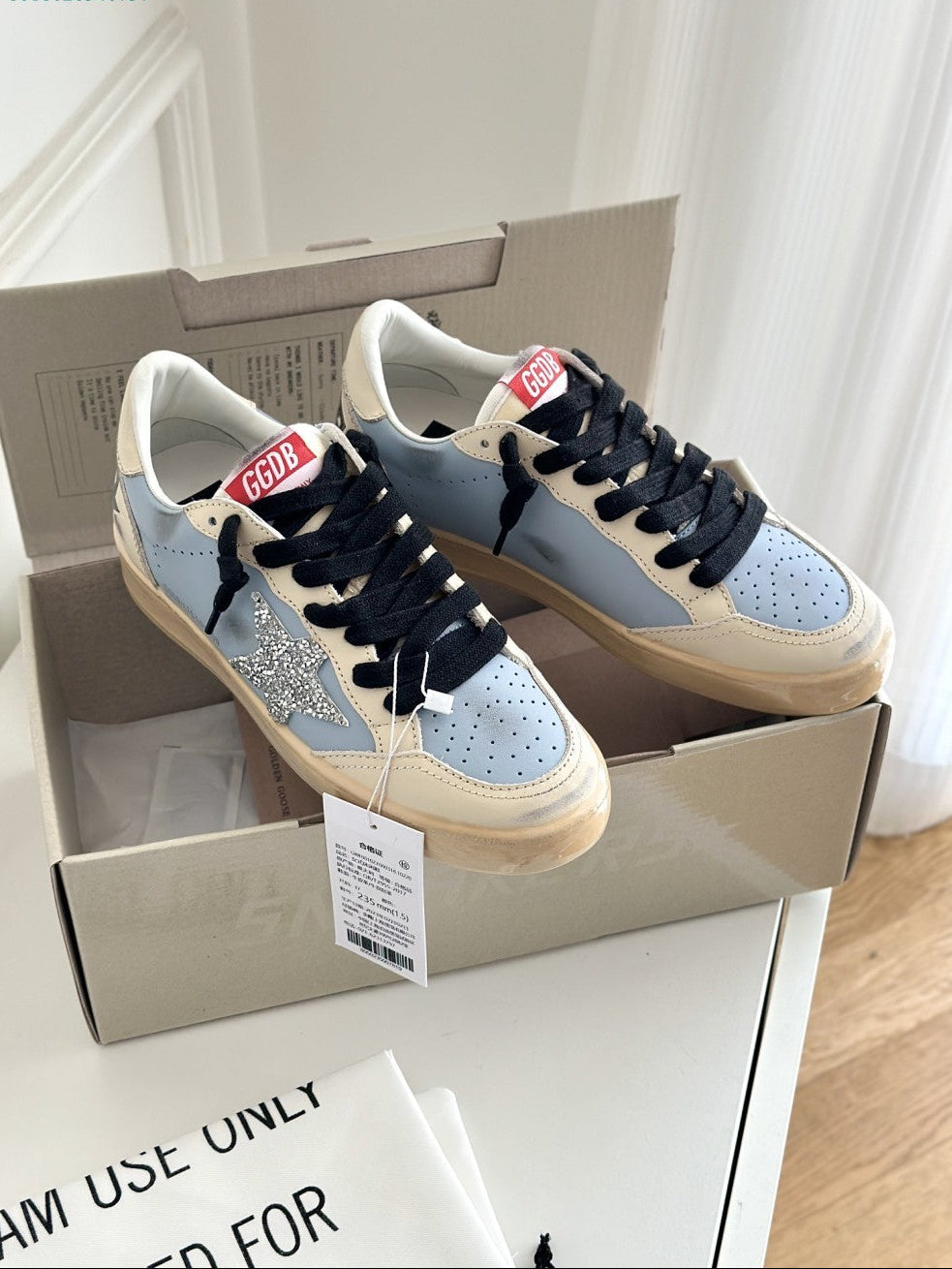GDGS Ballstar Baby Light Blue Silver Star