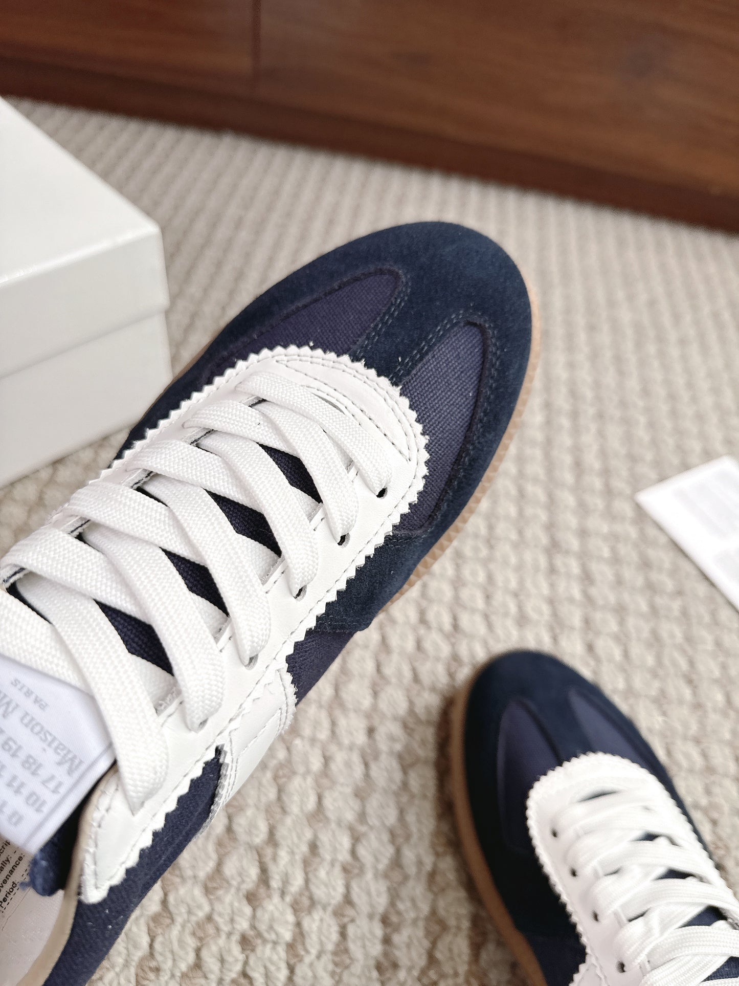 Maison Marine Blue White Strap
