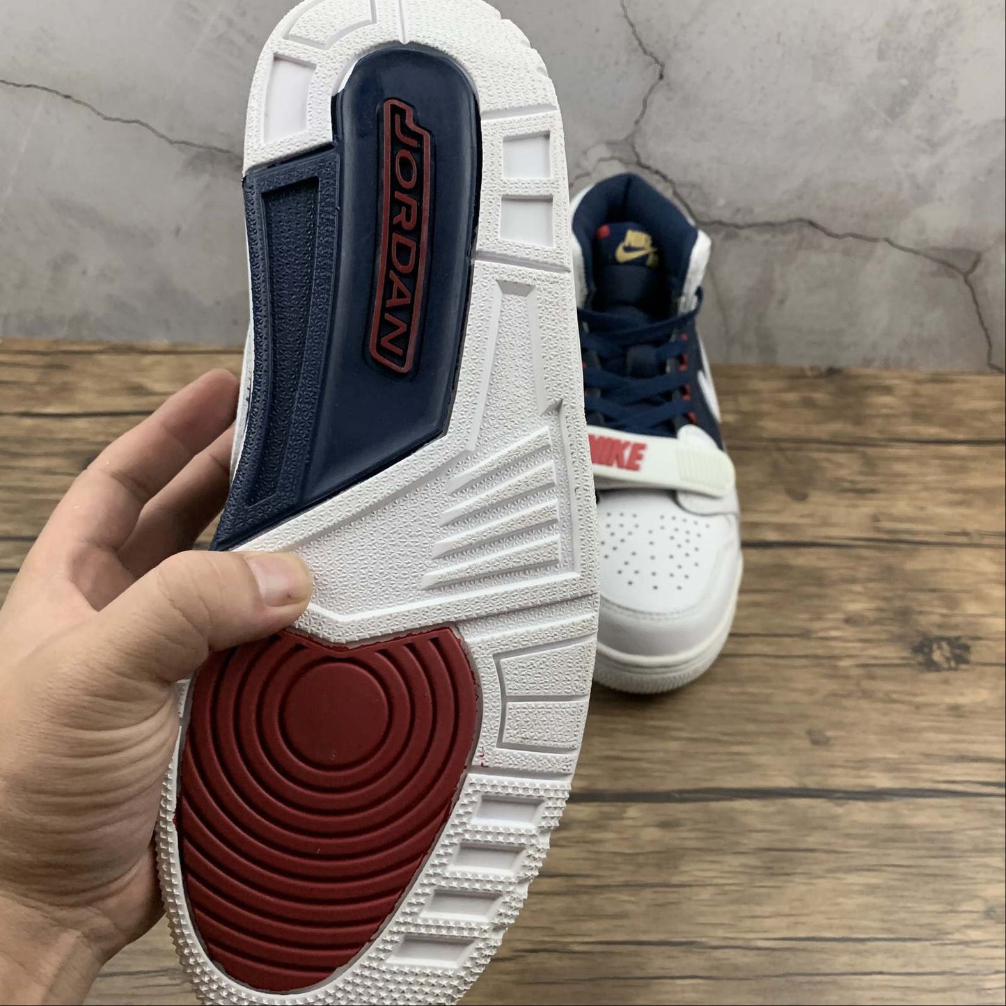 Legacy 312 White Blue