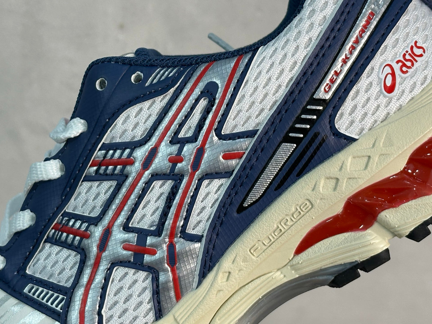 GEL-Kayano 12.1 White/Blue/Red