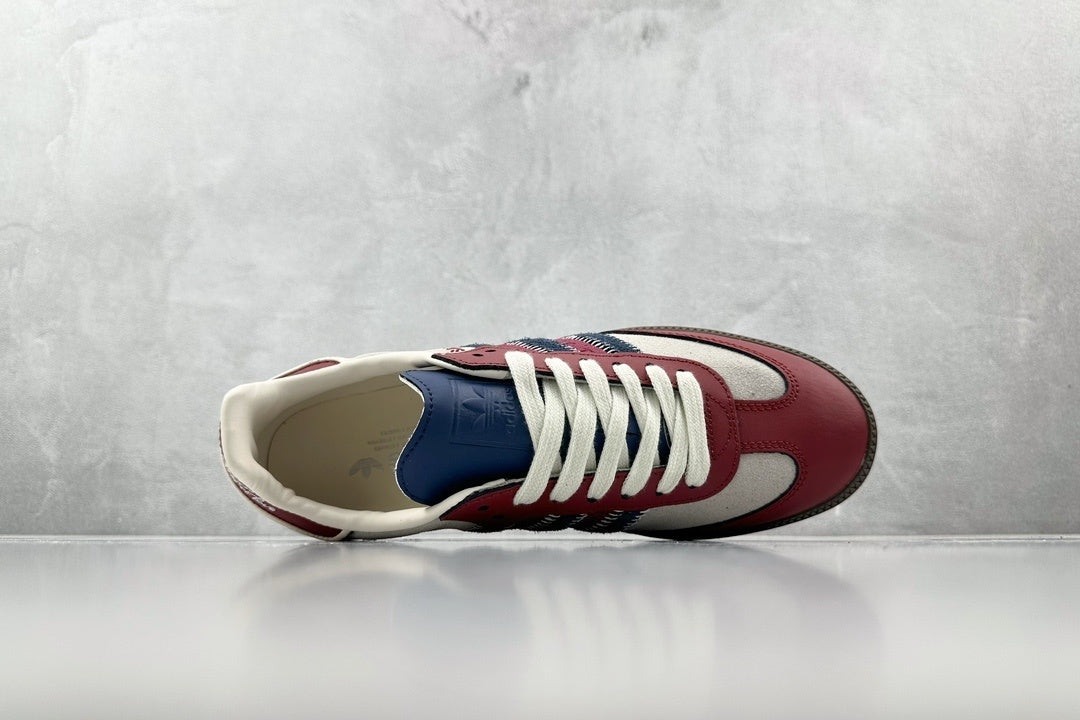 Samba Red Blue White