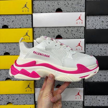 BLG Triple S White/Pink