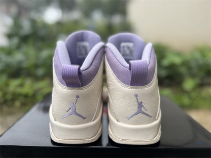 AJ10 White and Purple