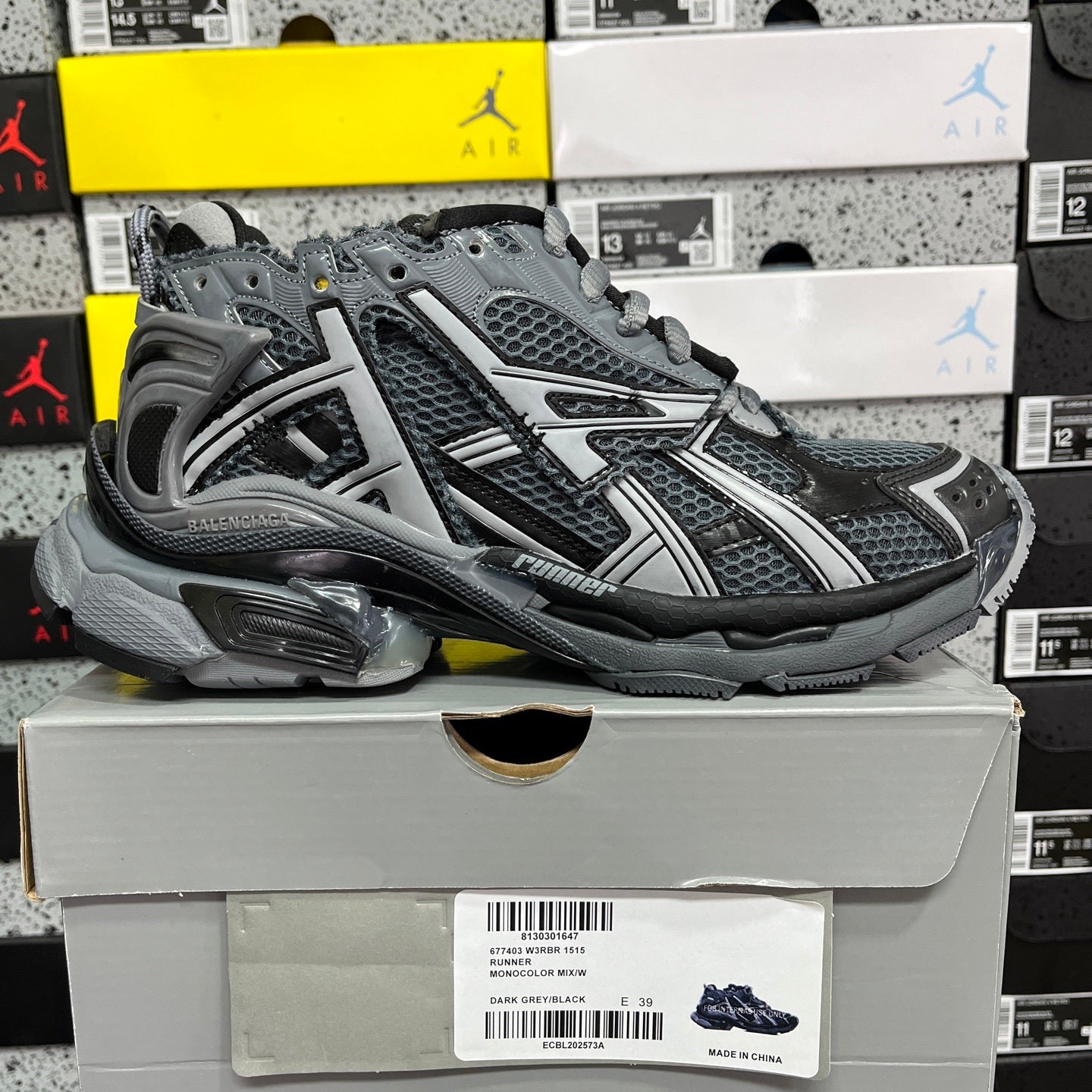 BLG Runner 7.0 Grey/Black