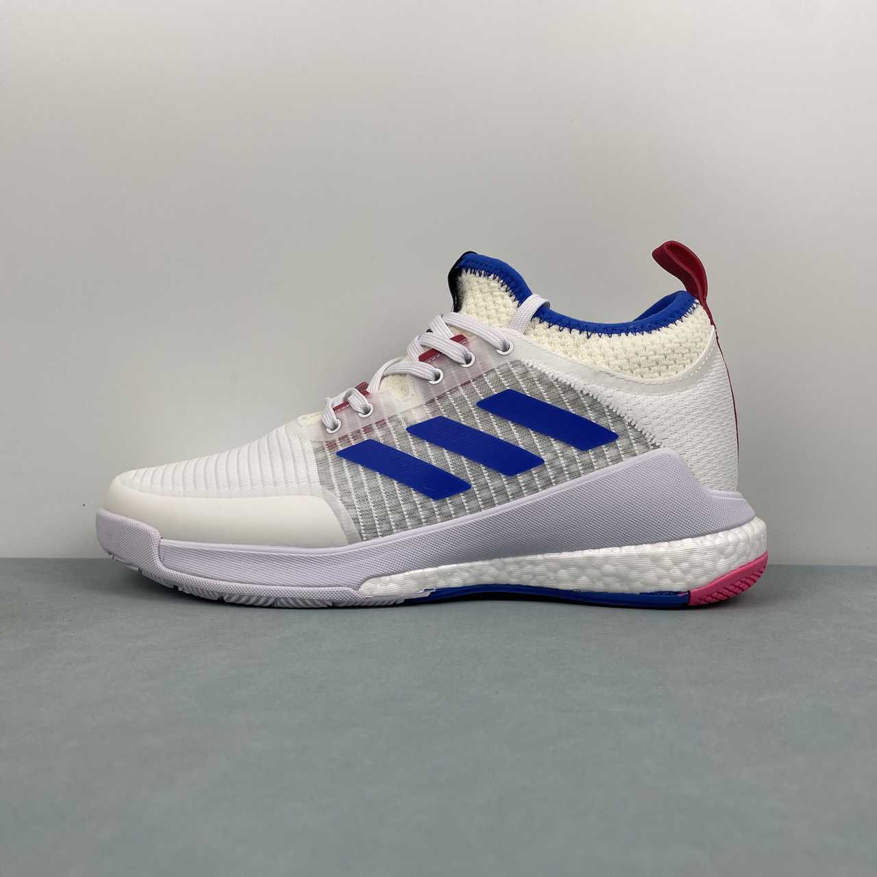 AD CrazyFlight Mid White Dark Blue Grey