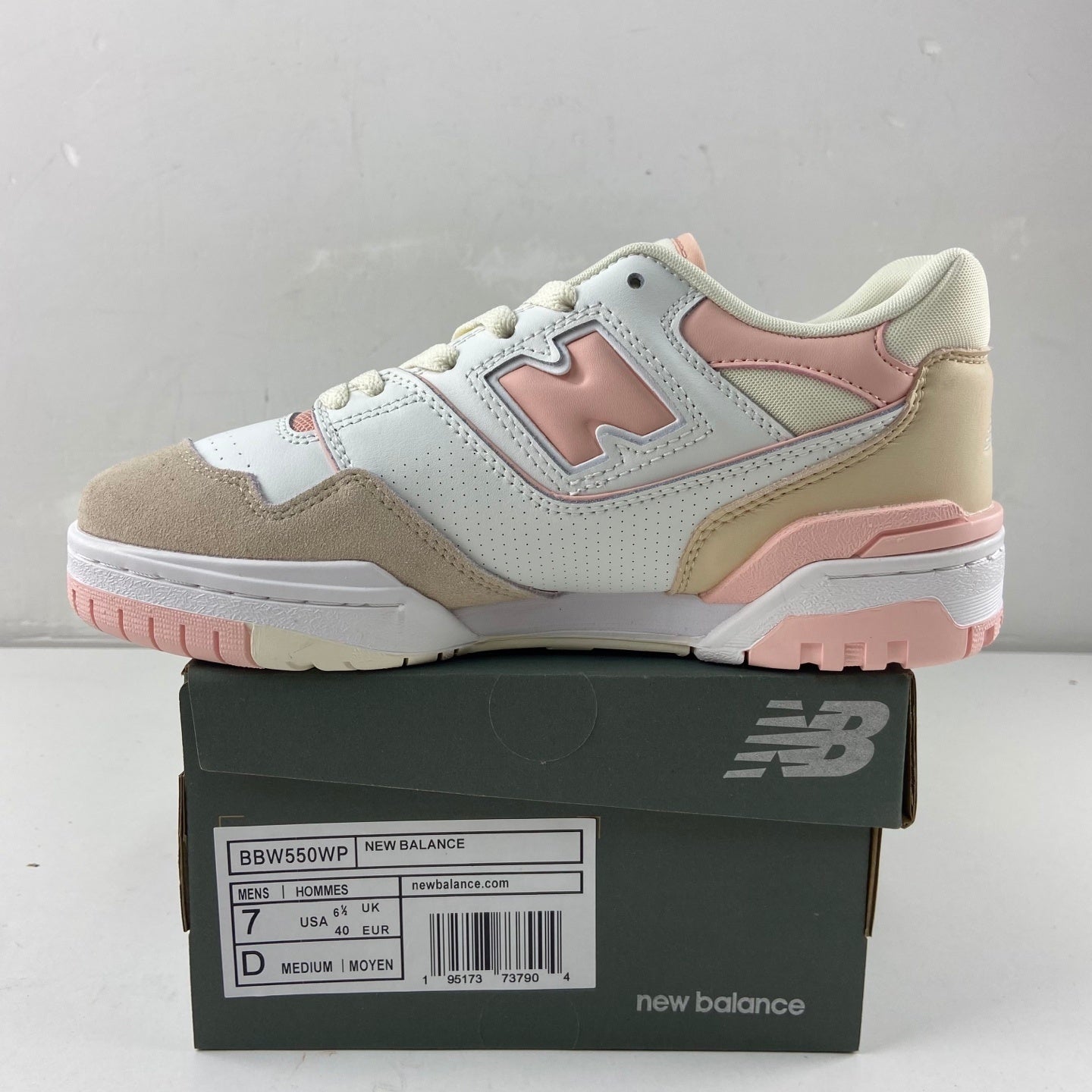 550 Pink and White