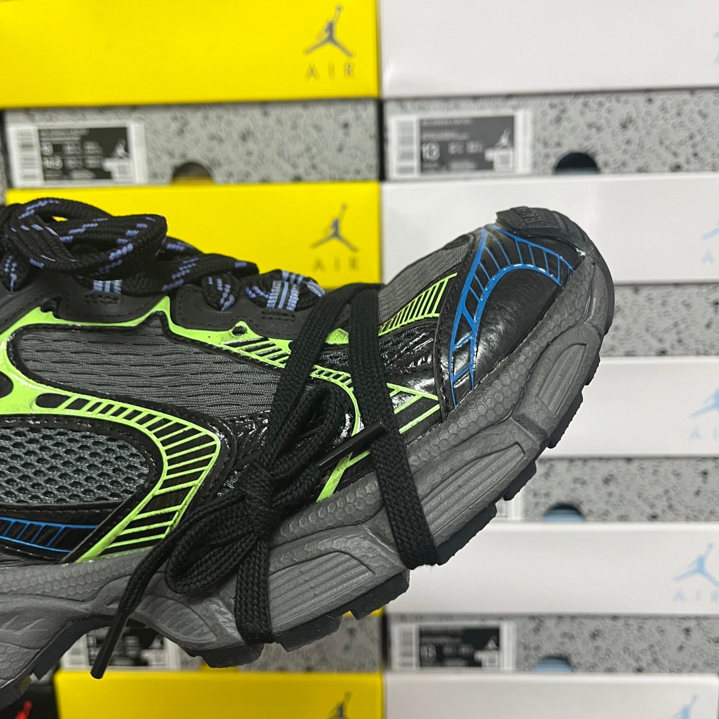 BLG 3XL Black/Blue/Green