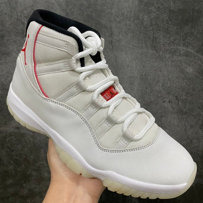 AJ11 High Retro Platinum Tint