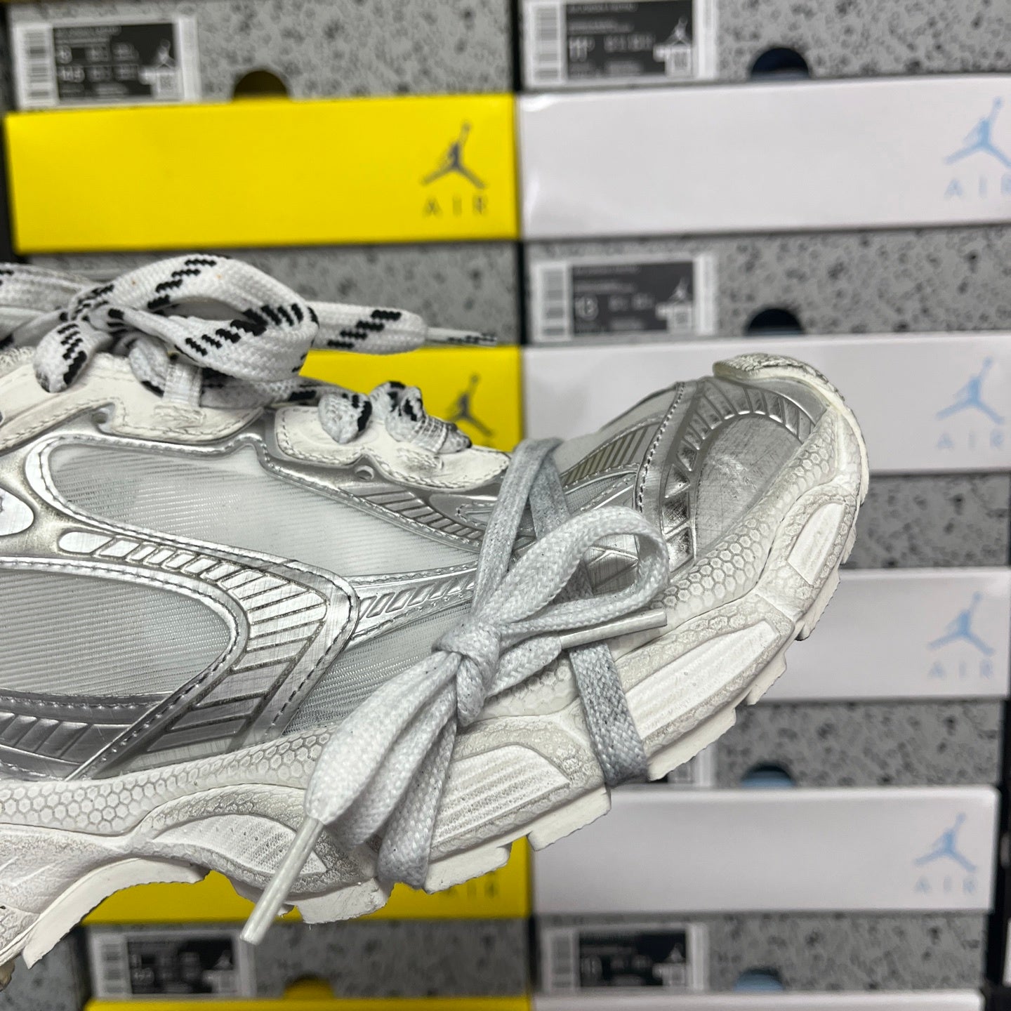BLG 3XL White/Silver
