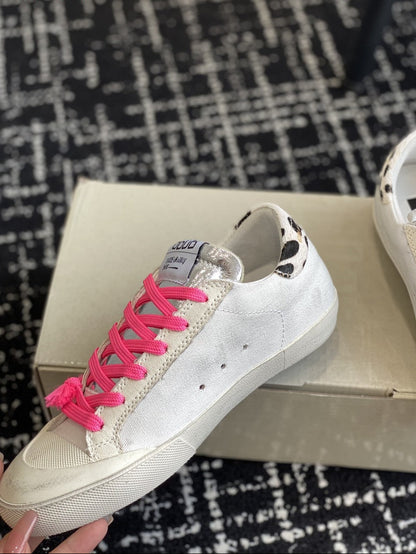 GDGS Superstar Dalmata Pink Laces
