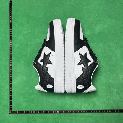 Bape STA Low Black and White