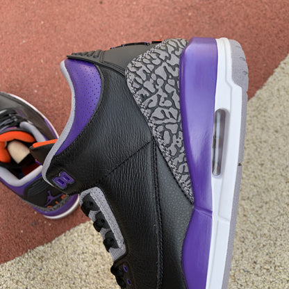 AJ3 Court Purple