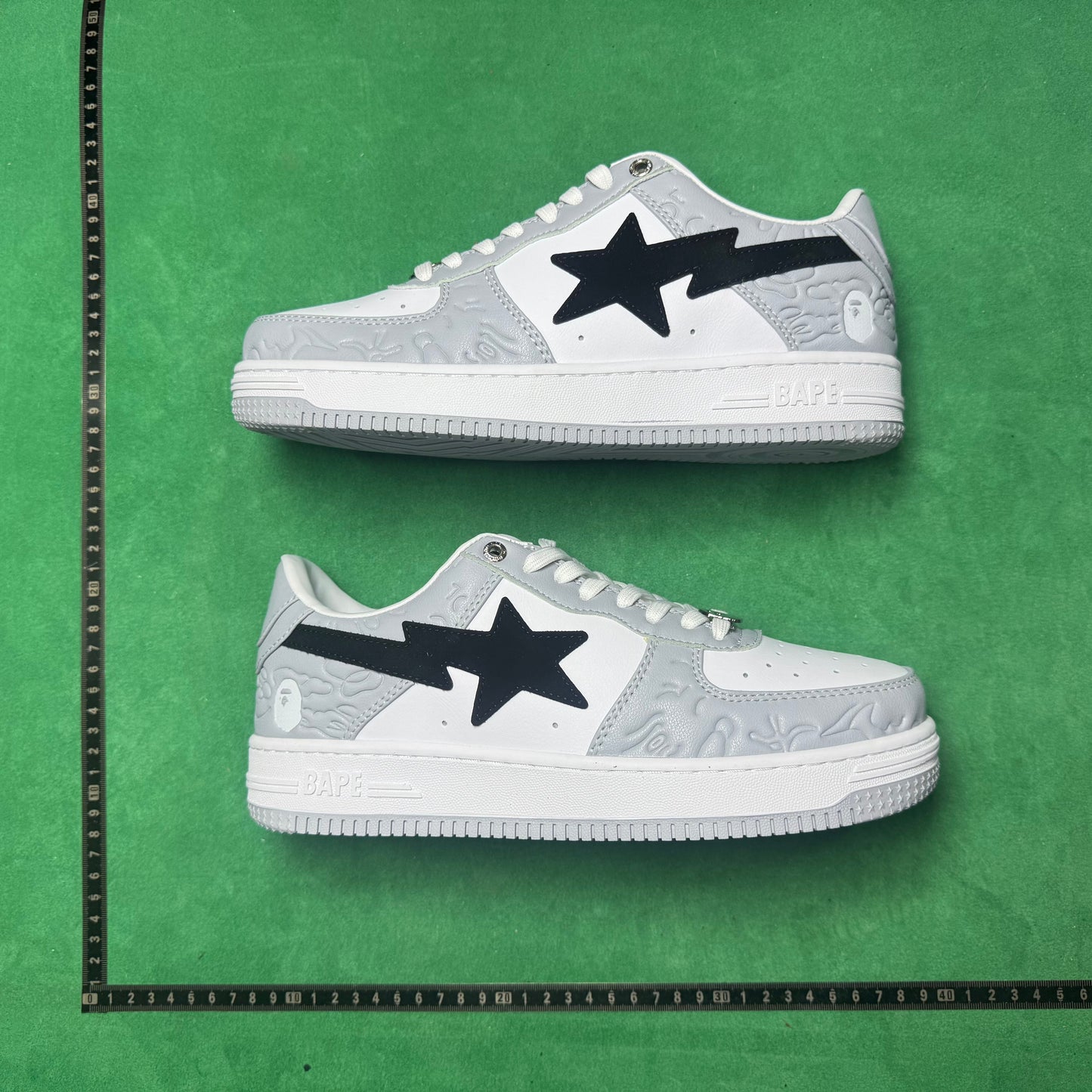Bape STA Low Grey and Black