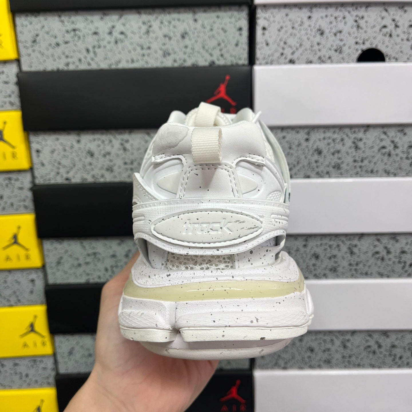 BLG Track Signature - White