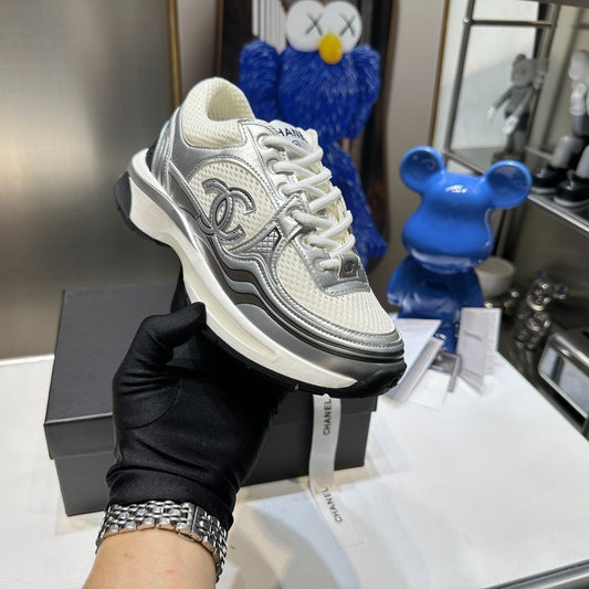 CHN White and Silver