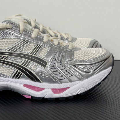 Kayano 14 White / Silver / Pink