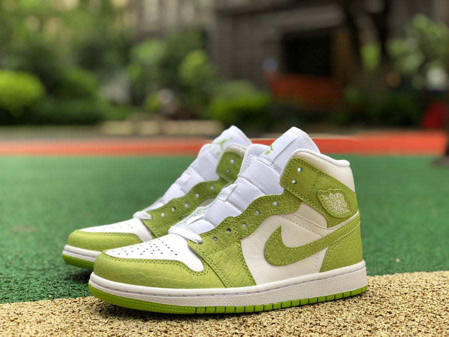 AJ1 MID Green Python