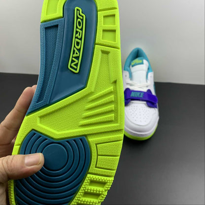 Legacy 312 Ultramarine Neon Yellow Aquamarine