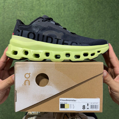 Cloudmonster Black/Acaia