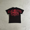 slaughter gang tee-black