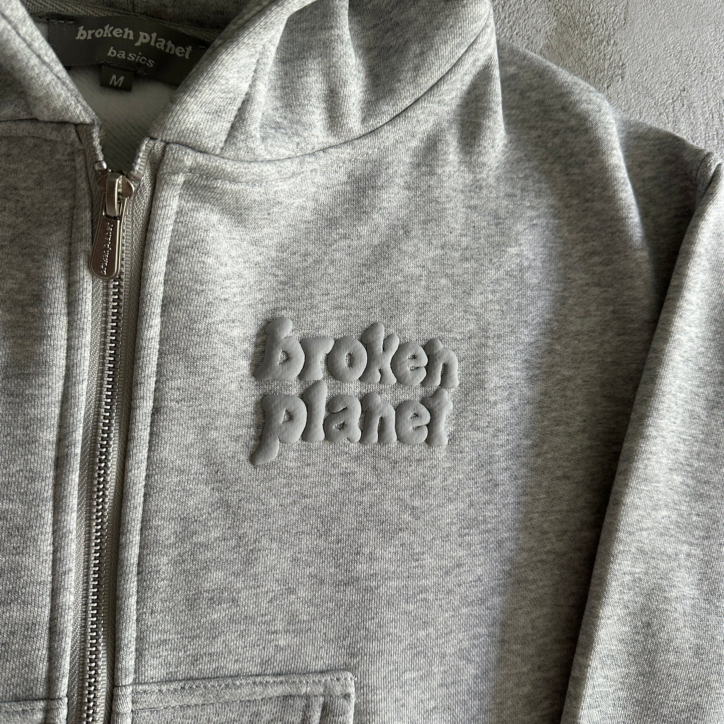 BPM Women's basics cropped zip up hoodie