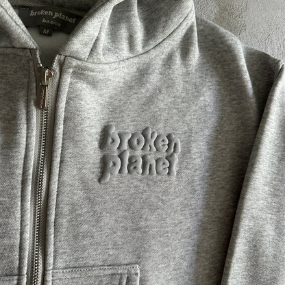 BPM Women's basics cropped zip up hoodie