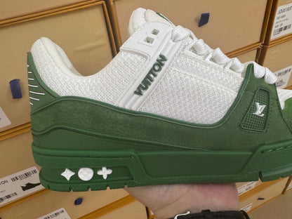 Trainer Green and White