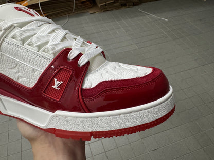 Trainer White and Red