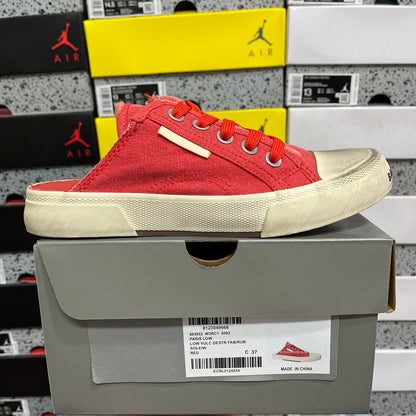 BLG Paris Mule Destroyed - Red