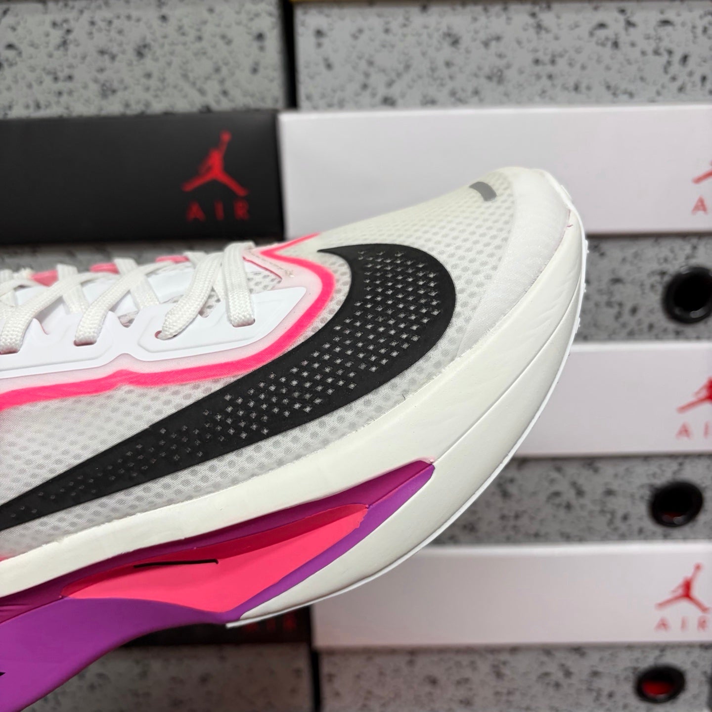 Zoom Fly 6 White Pink