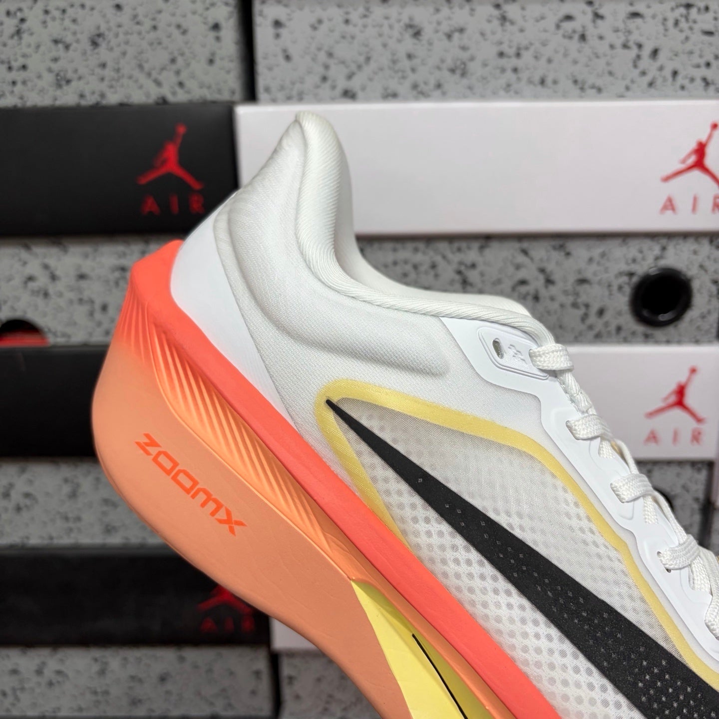 Zoom Fly 6 White/Orange/Black