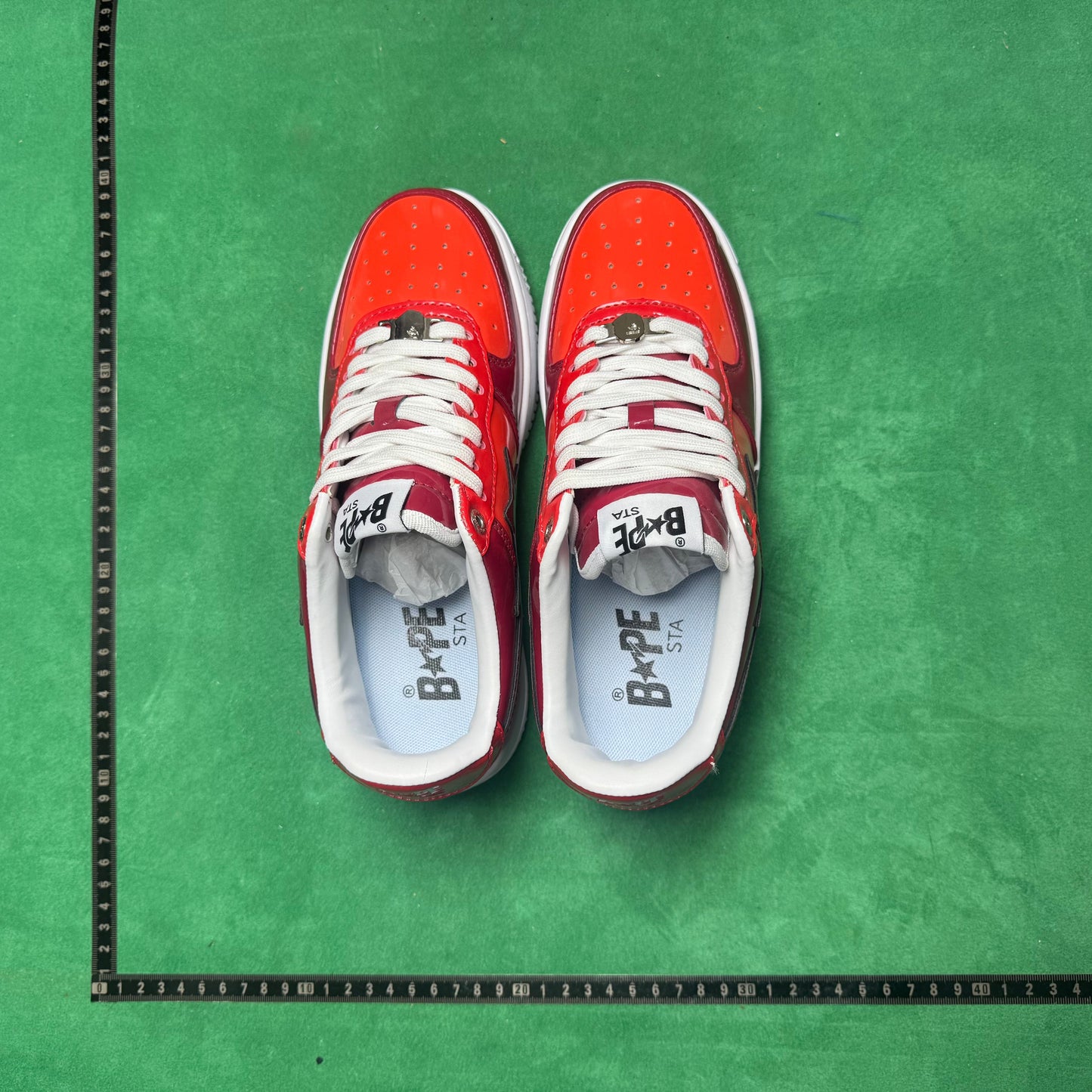 Bape STA Low Red