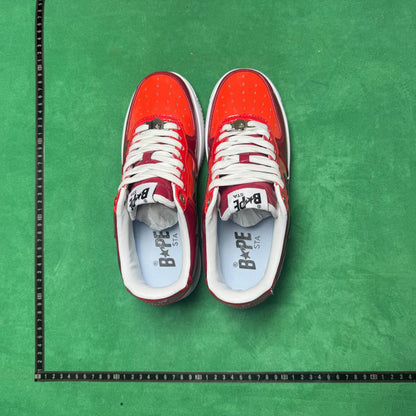Bape STA Low Red