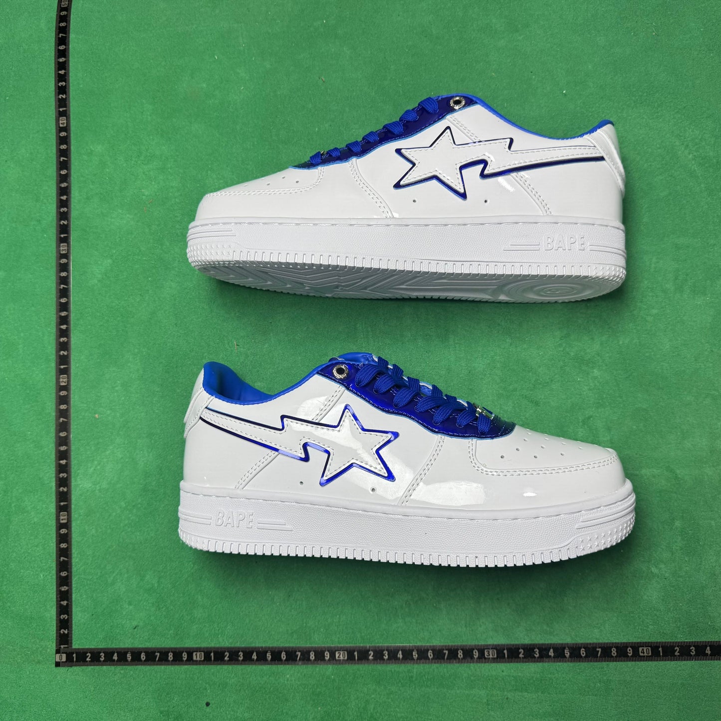 Bape STA Low White and Blue