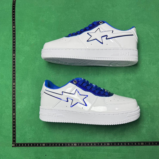 Bape STA Low White and Blue