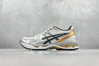 Kayano 14 White Black Gold