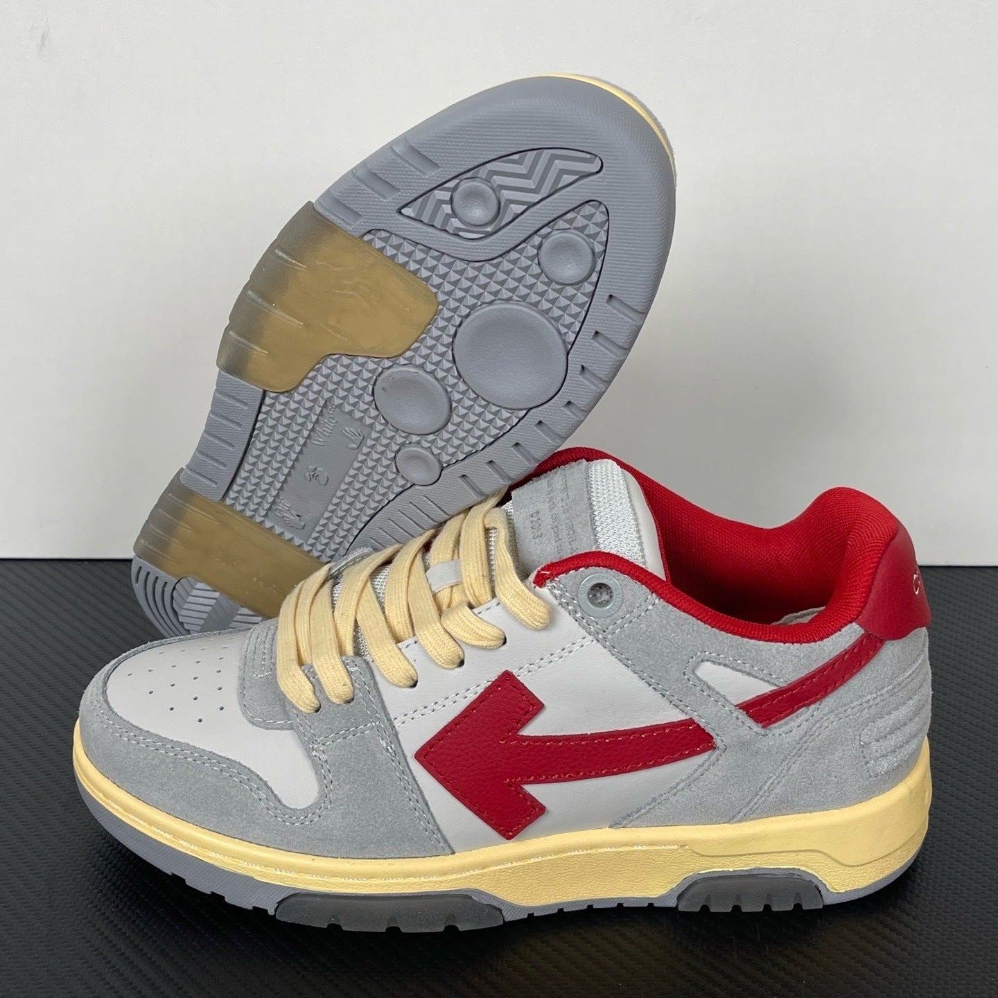 Out Of Office Red Grey
