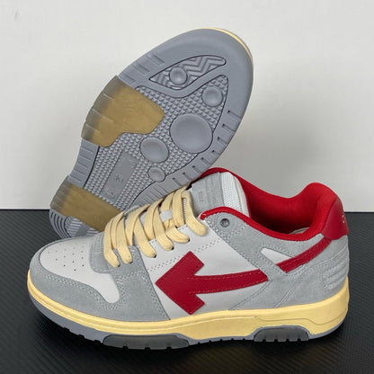 Out Of Office Red Grey