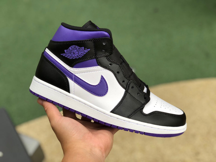 AJ1 MID Court Purple