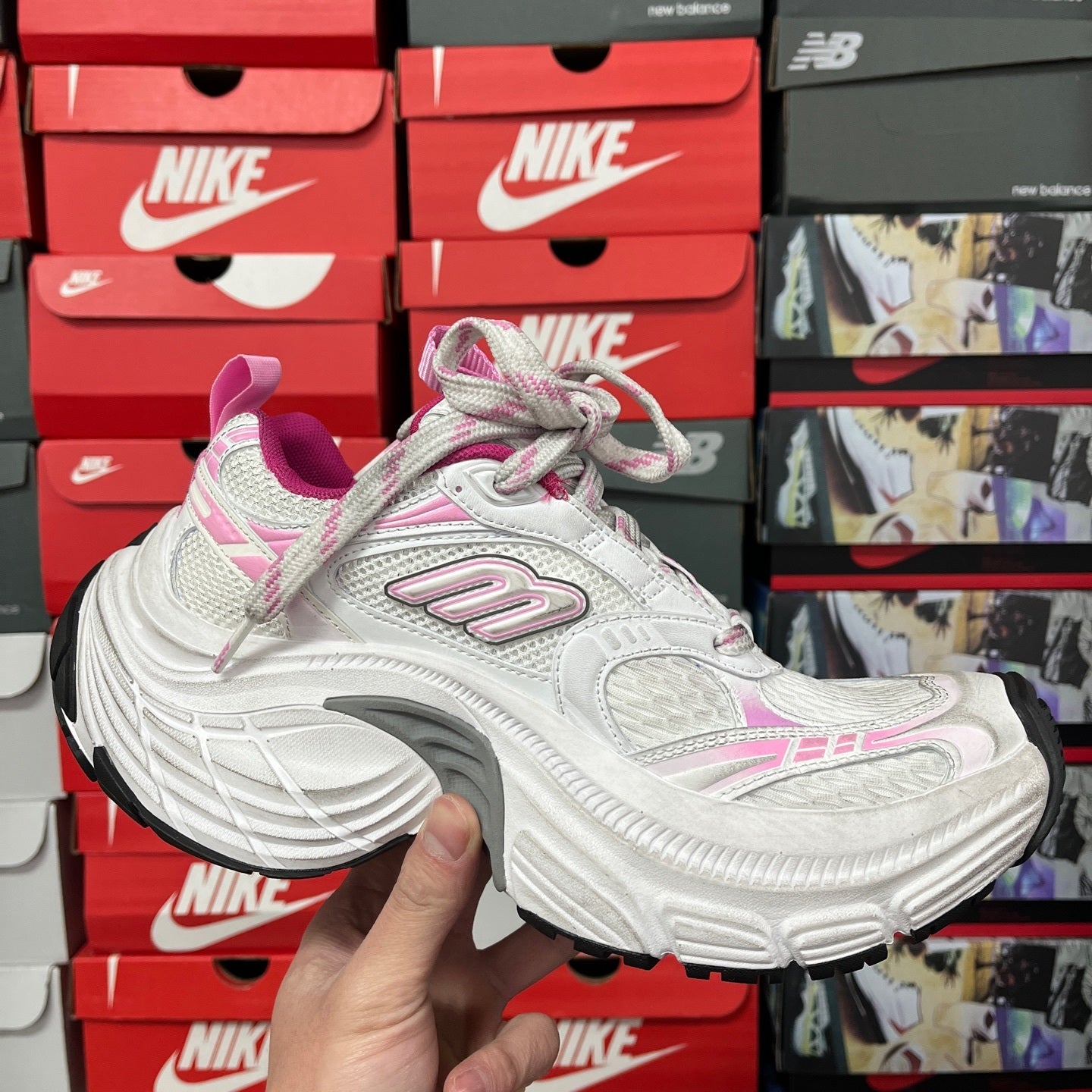 BLG 6XL Pink/White
