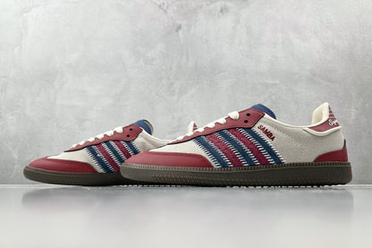 Samba Red Blue White