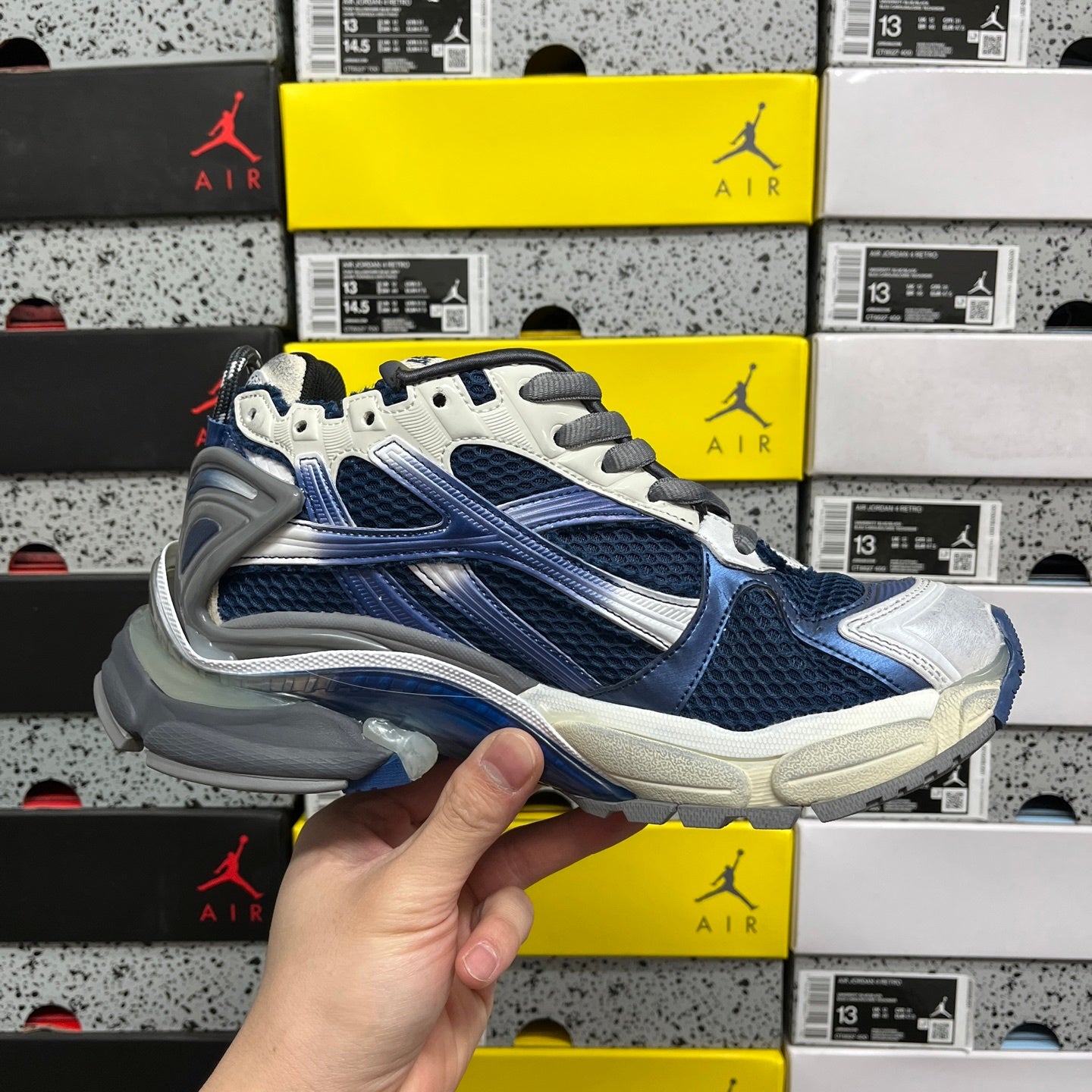 BLG Runner White/Blue