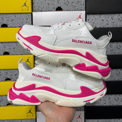 BLG Triple S White/Pink