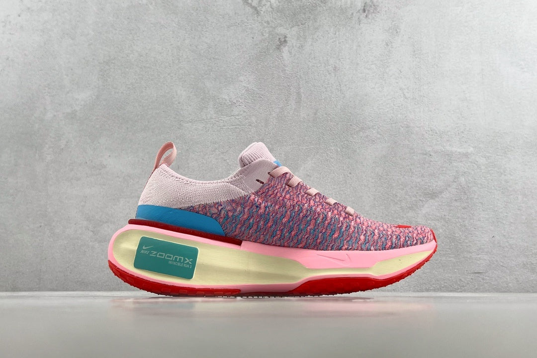 ZoomX Invincible Run Flyknit 3 Pink Foam/Racer Blue