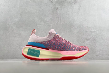 ZoomX Invincible Run Flyknit 3 Pink Foam/Racer Blue