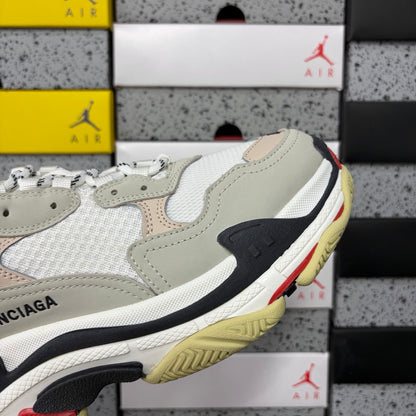 BLG Triple S Mule White/Black/Red/Beige