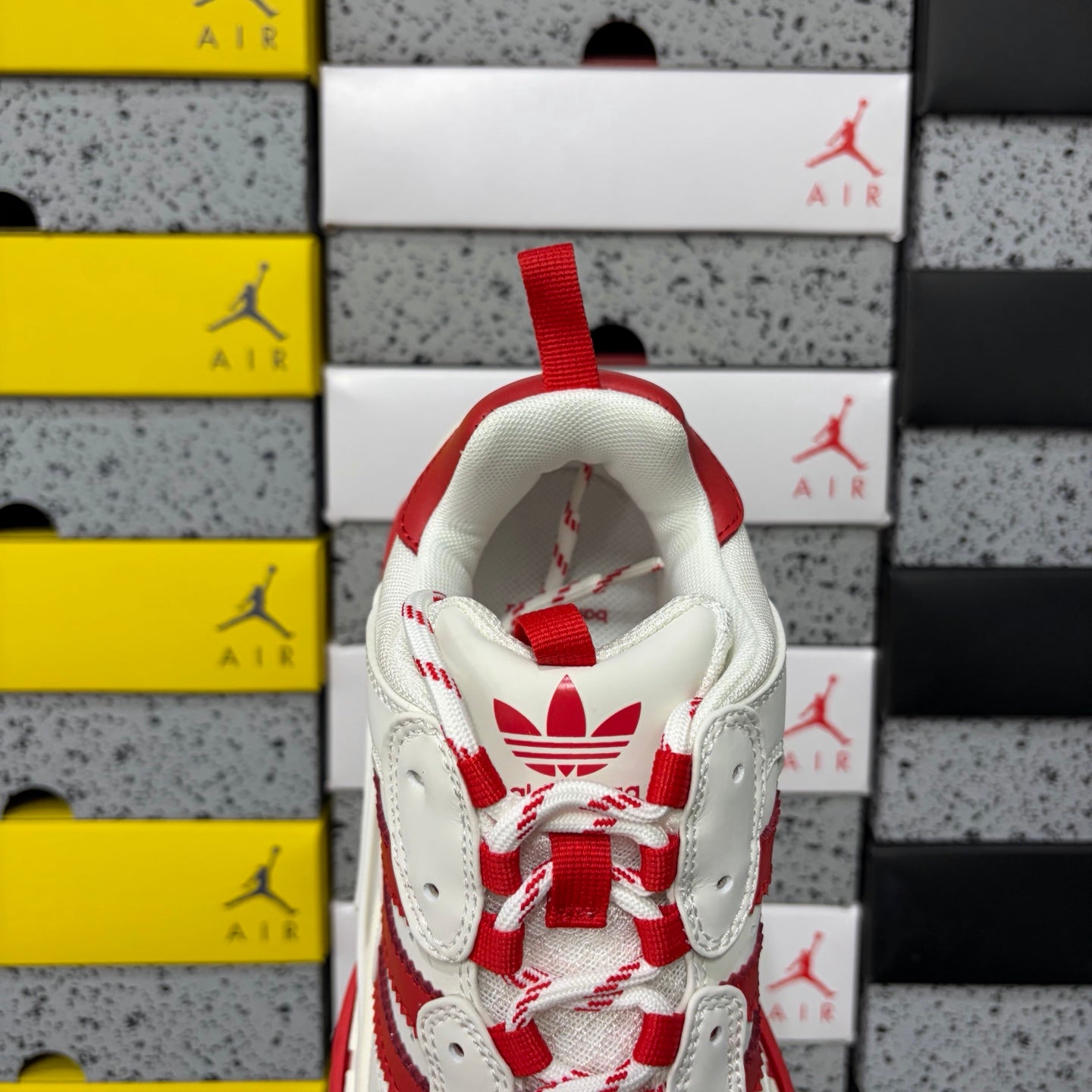 BLG Triple S x Adidas White/Red