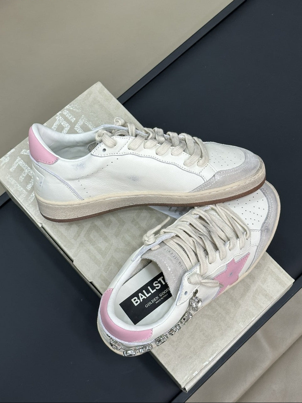 GDGS Ballstar Pink Star Diamond White Body